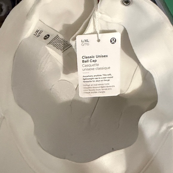 lululemon Cream Hat with Lemon Design - Picture 3 of 4